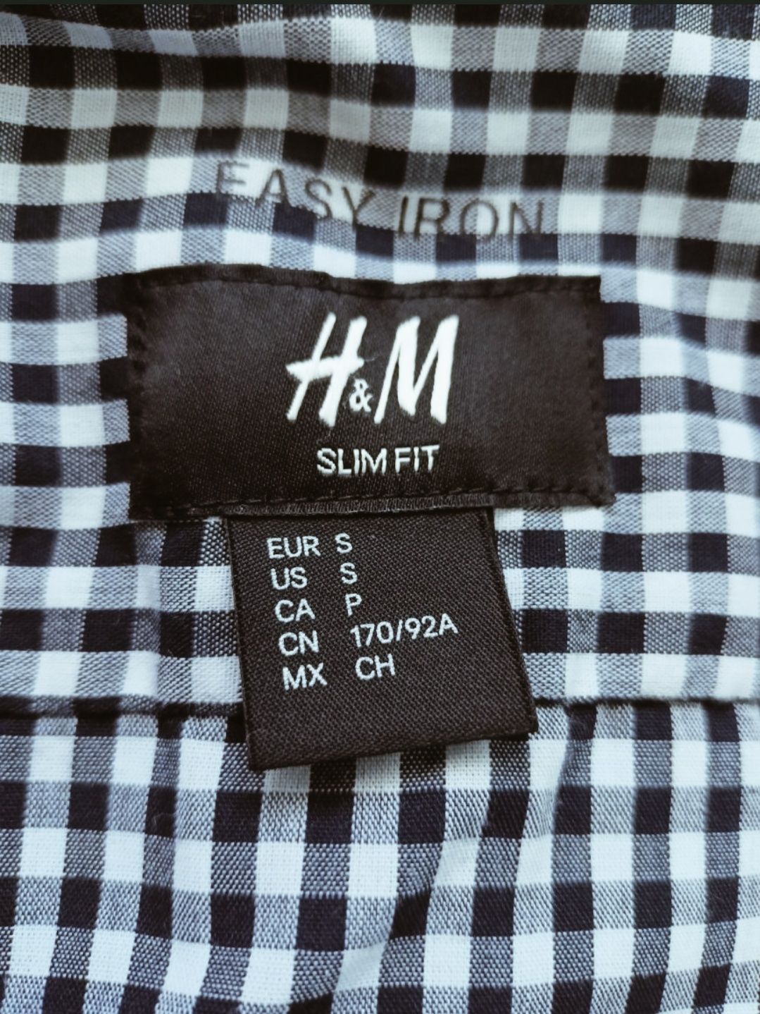 NOWA koszula męska H&M z długim rękawem slim rozmiar S