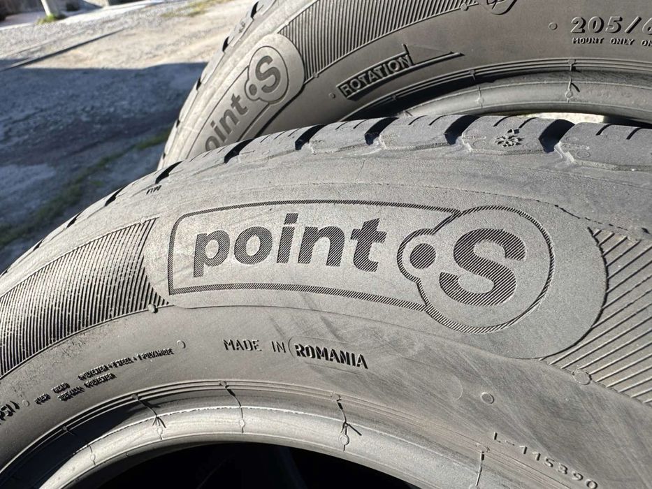 Майже нові всеснзонні шини Point•S 205/60 R-6