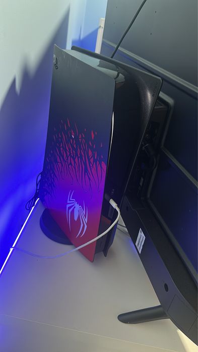 Playstation 5 edição ilimitada homem aranha