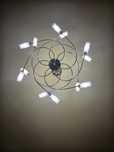 Candeeiros com lâmpadas leds