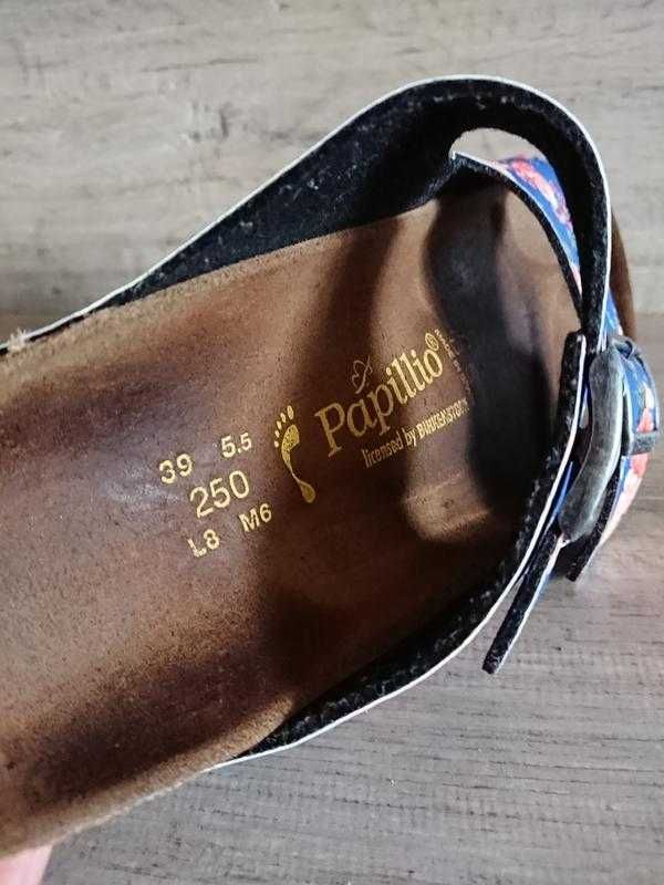 Шлепанцы birkenstock papillio 39р 25,5 см ортопеды