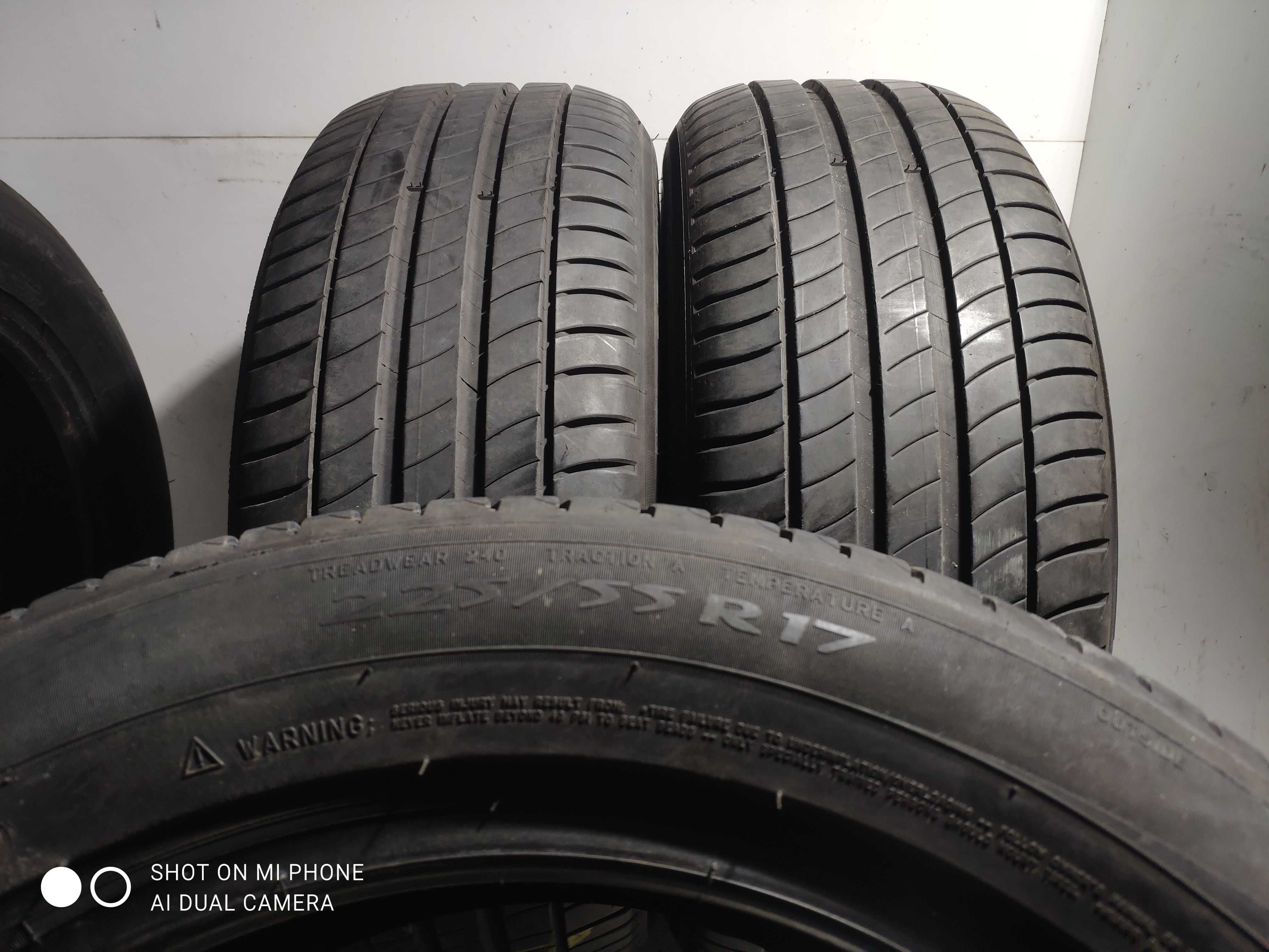 Opony Opona 225/55R17 MICHELIN PRIMACY 3 97Y komplet 4szt para 2szt