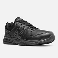 New Balance чоловічі кросівки повсякденні шкіряні р 45 та 46,5 чорний
