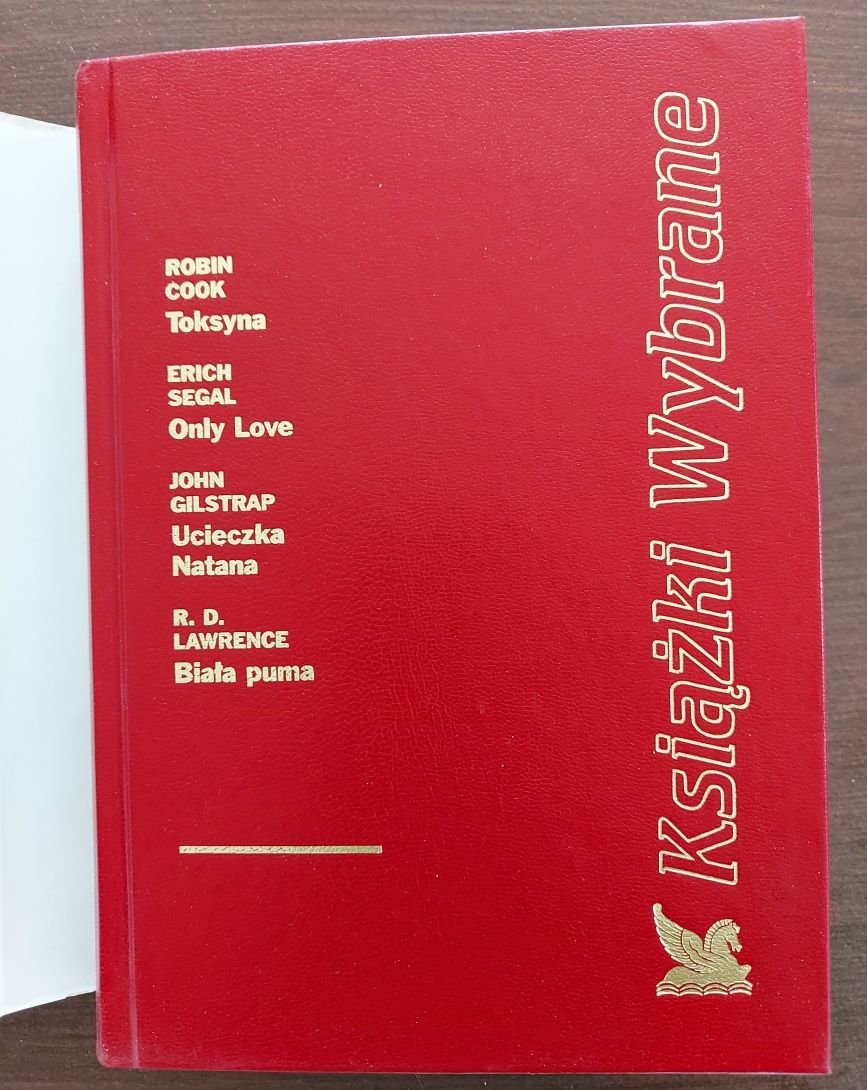 Książki wybrane/Reader's Digest/Toksyna/Only Love/Biała Puma/Ucieczka