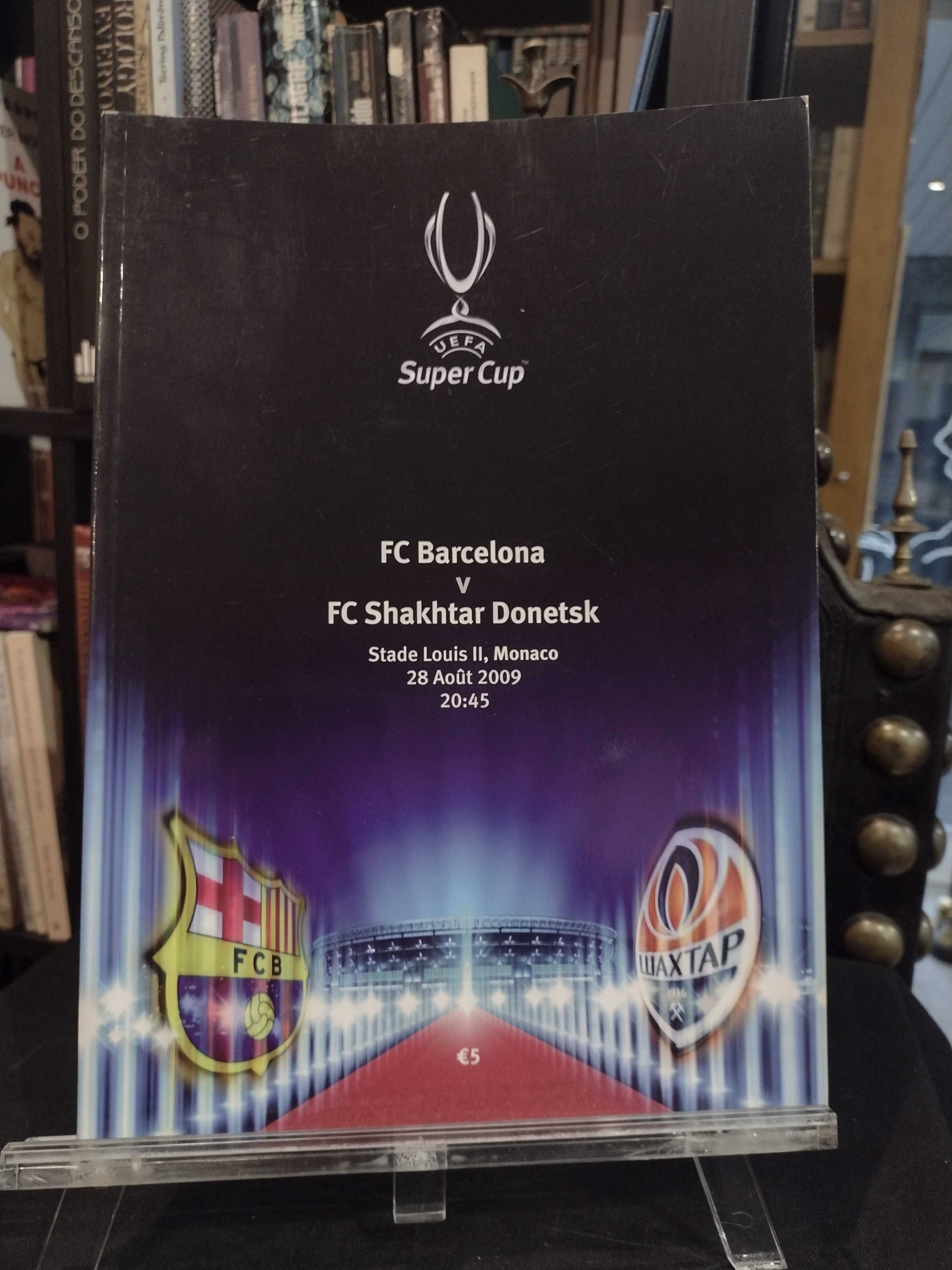 FC Barcelona v FC Shakhtar Donetsk Official Programme 2009