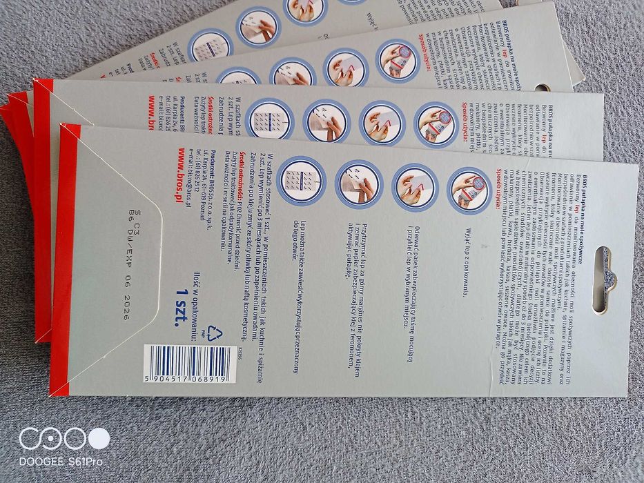 Bross pułapka na mole spożywcze