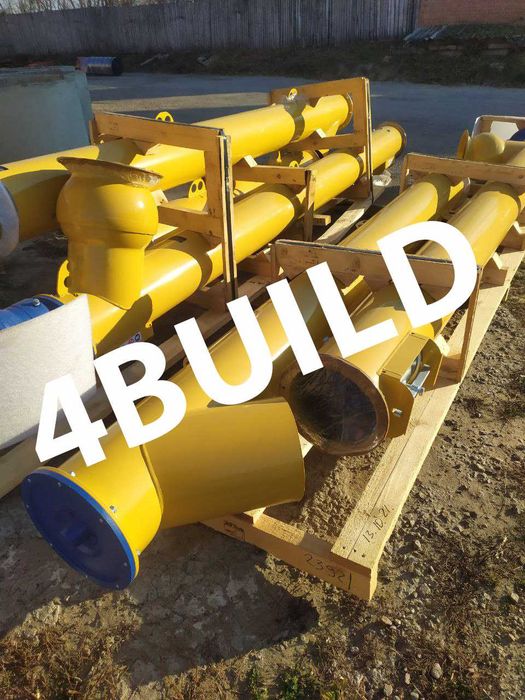 Навантажувач шнековий, живильник, конвеєр, гвинтовий, шнек, цементу