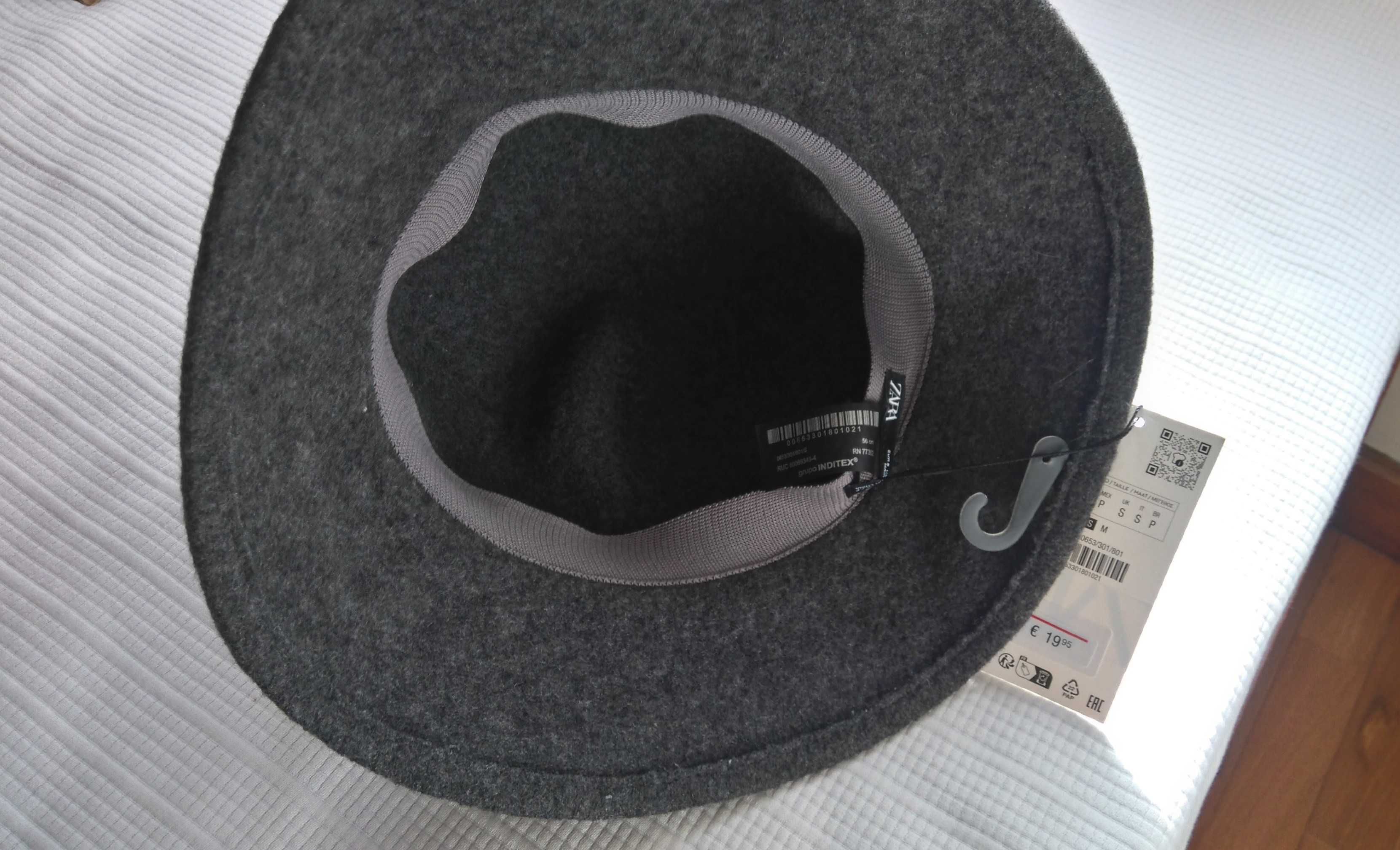 Chapéu de lã de mulher S Zara