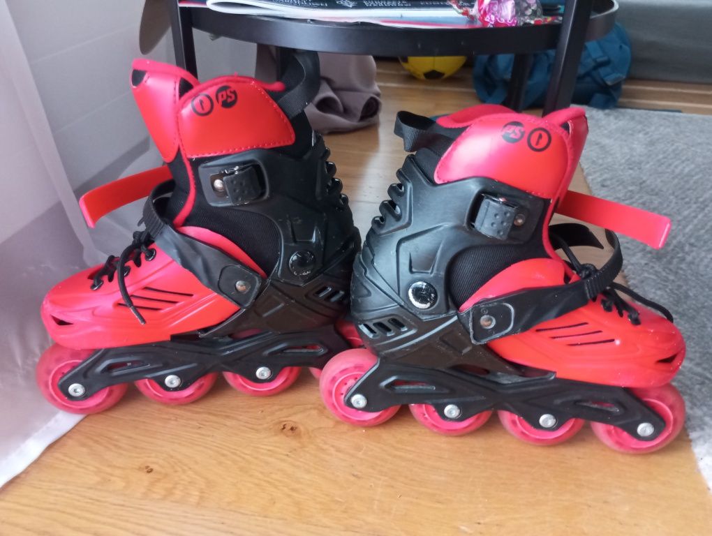 Rolki Powerslide Khaan JR LTD Red  rozmiar 31-34