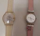 Relógios swatch a funcionar