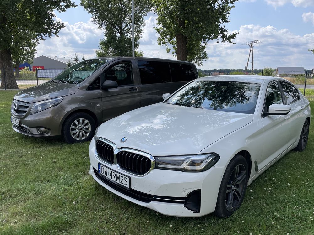 Wynajem długoterminowy! BMW 5, MERCEDES  VITO