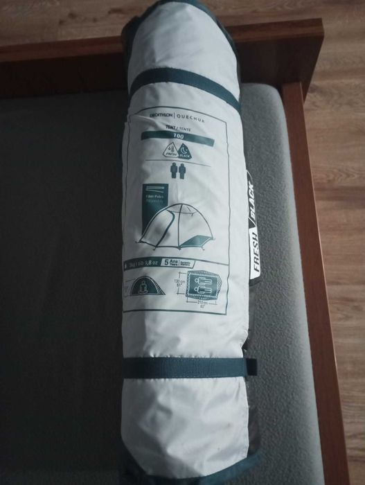 Namiot kempingowy Quechua MH100 Fresh & Black - dla 2 osób