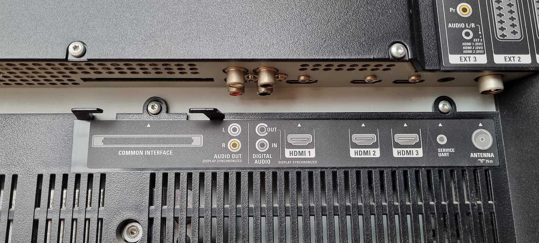 Philips 32" + Google TV chromecast + dekoder DVB-T2/HEVC jakość obrazu