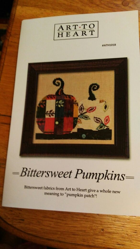 Cхема для вышивки bittersweet pumpkin