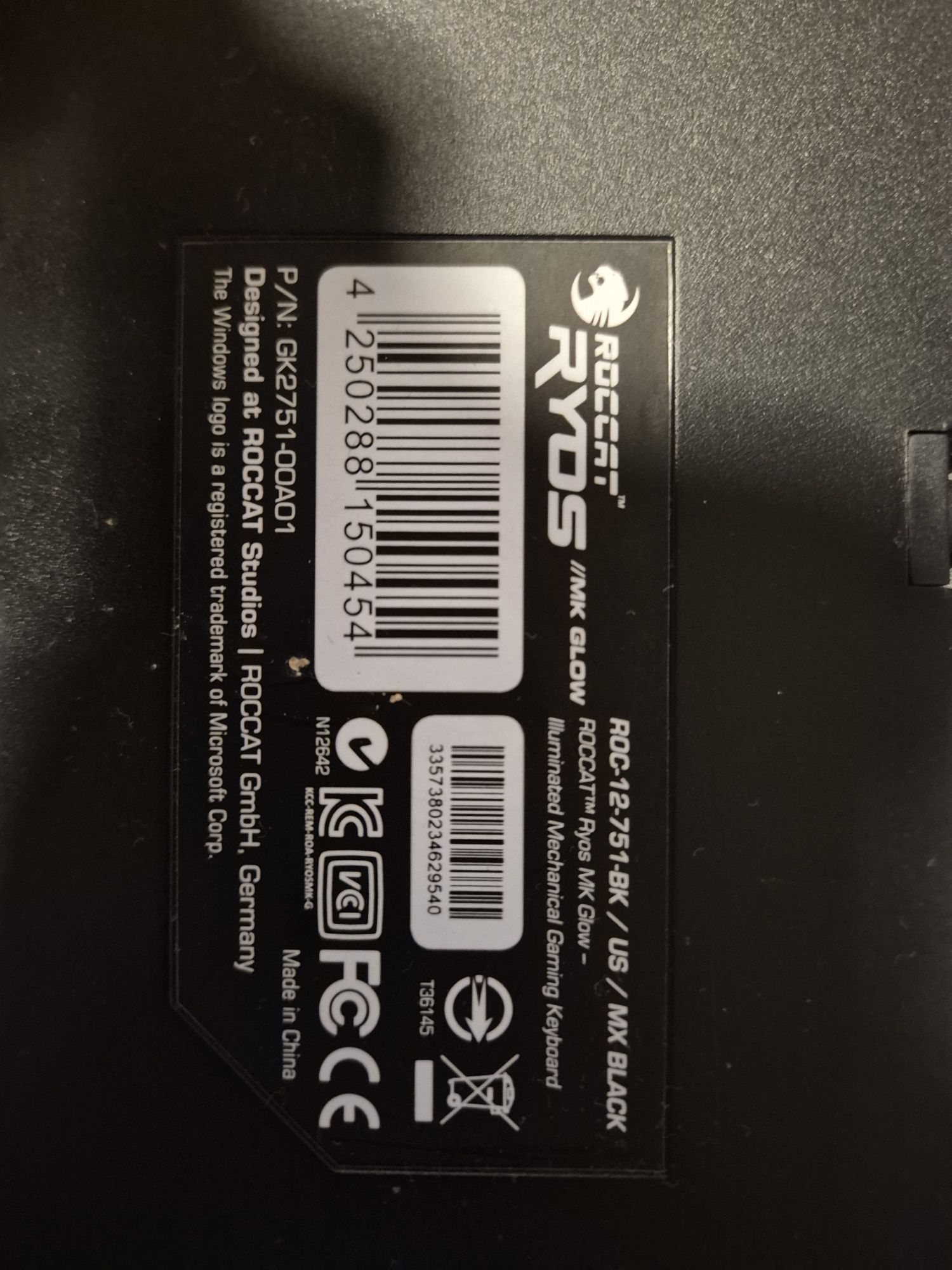 Klawiatura Roccat Ryos