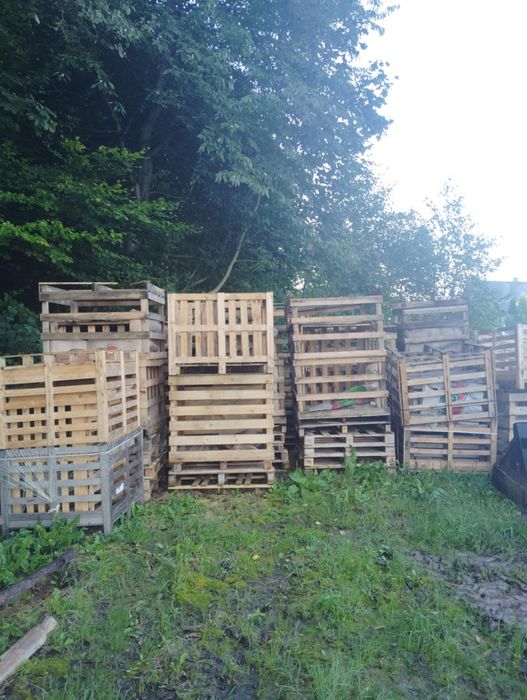 Sprzedam palety skrzyniopalety skrzynie drewniane