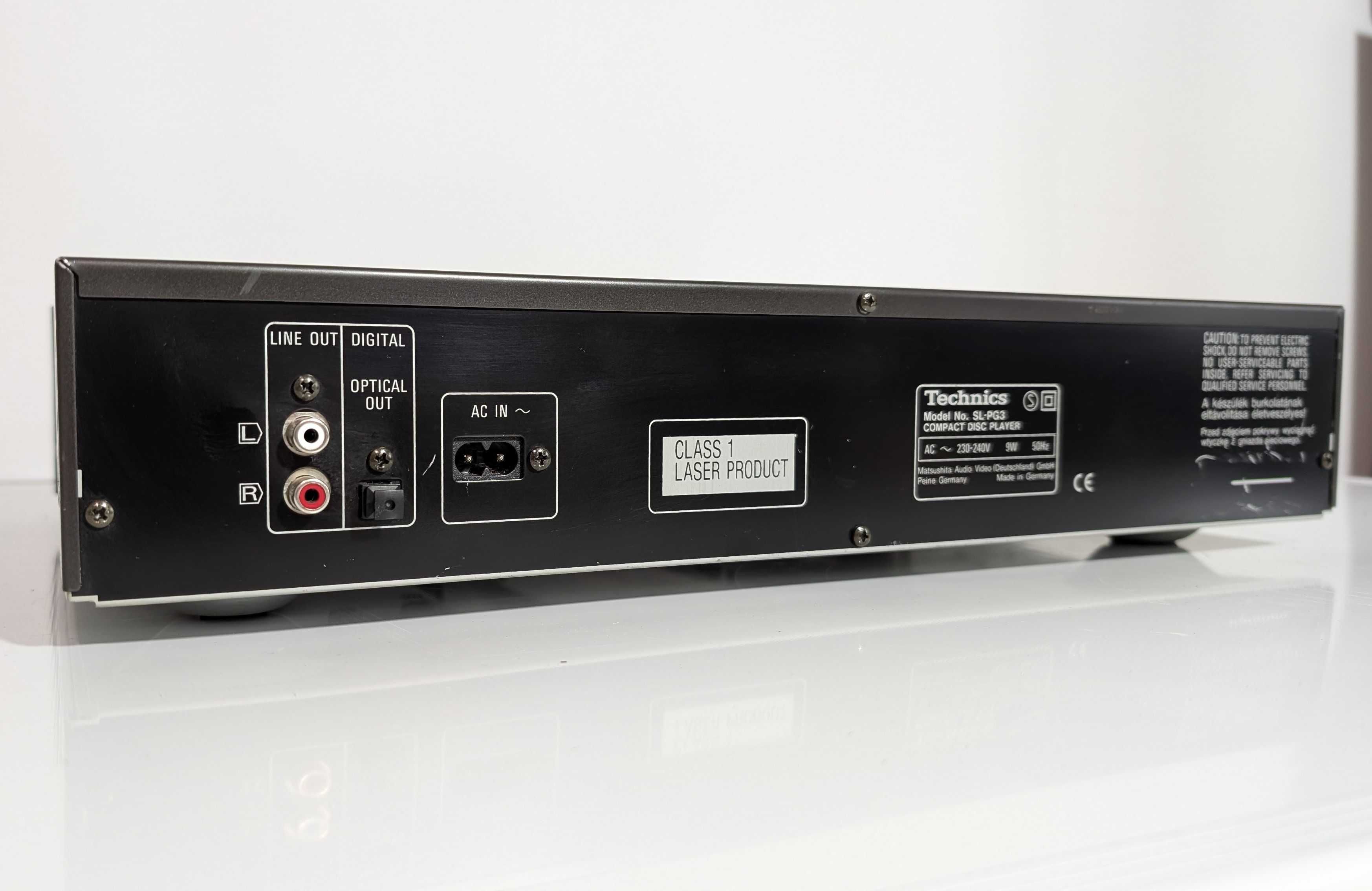 Програвач CD дисків Technics SL-PG3, ЦАП/ Optical/ збірка Німеччина
