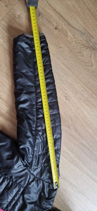 Kurtka czarna wiosenna lekka Softshell 8-9 lat Decathlon