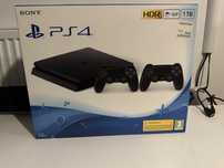 Konsola Ps4 slim 1 tb z gwarancją gry akcesoria stacja do padów słucha