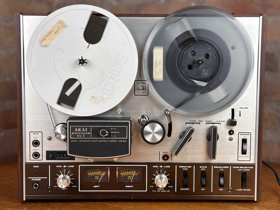 Akai 4000DS Mk II kultowy magnetofon szpulowy vintage Japan reeltoreel