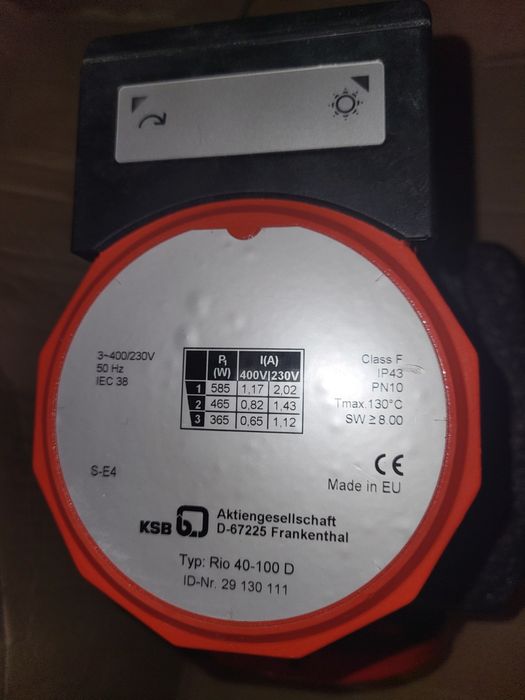 ksb rio 40-100 d pompa obiegowa c.o.