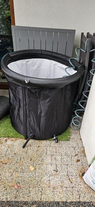 Health Hunters Balia beczka z lodem przenośna Wanna Lodowa do morsowan