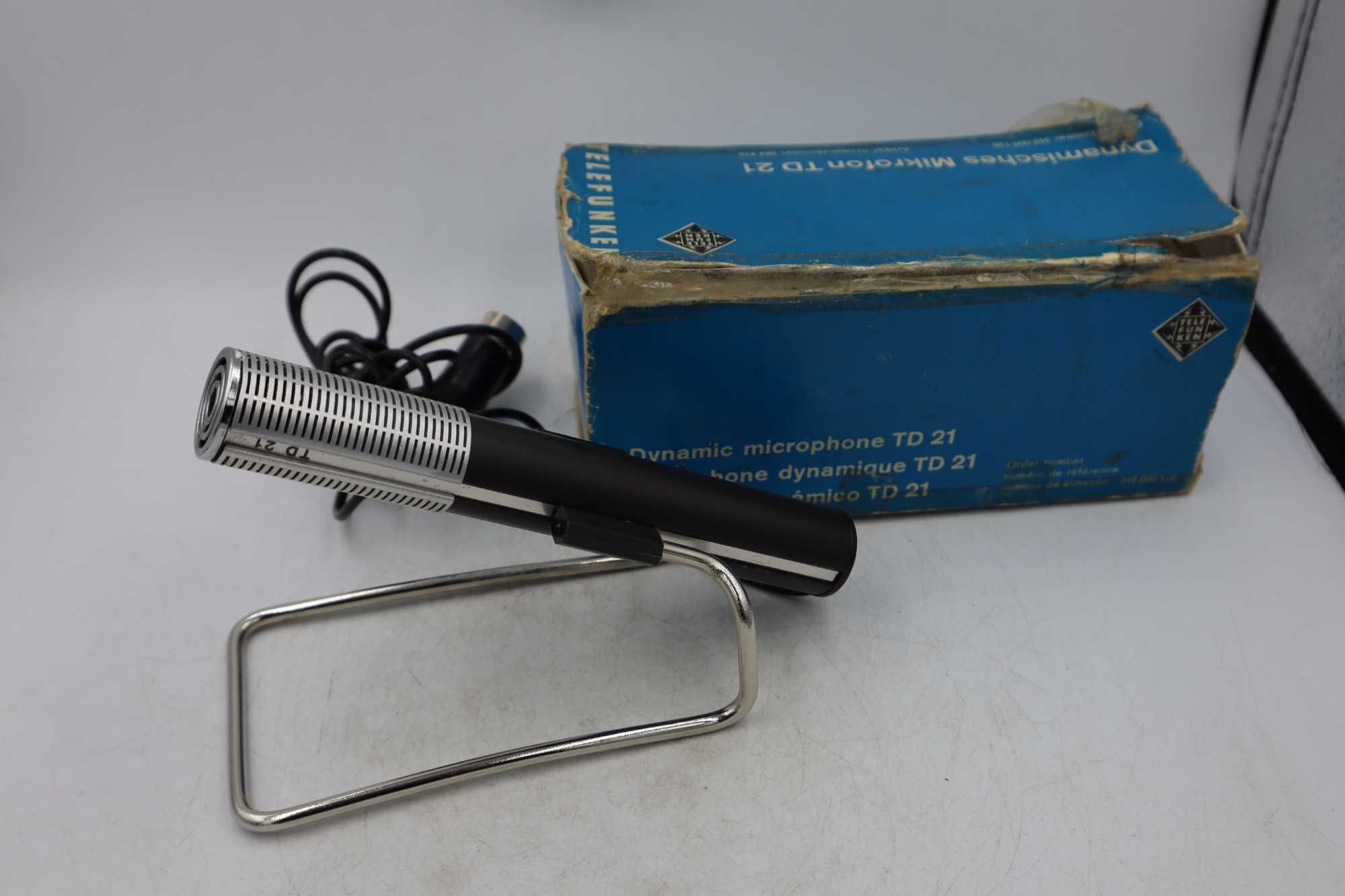 Mikrofon TELEFUNKEN TD 21 W-GERMANY b5/011340