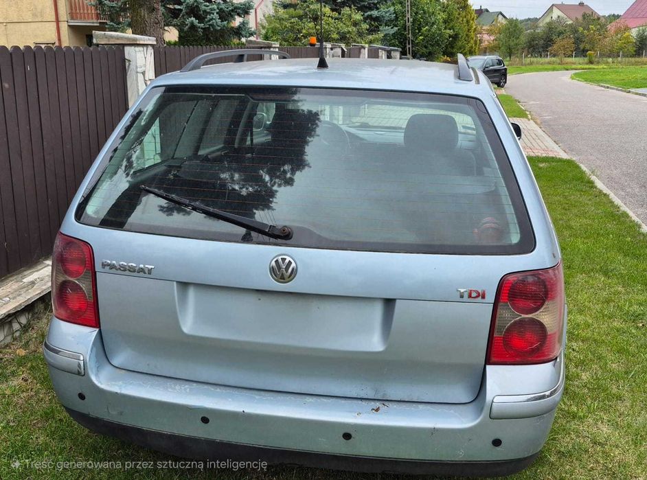 Passat 1.9 TDI Kombi - Uszkodzony silnik, Ubezpieczenie do 13.10.2026!