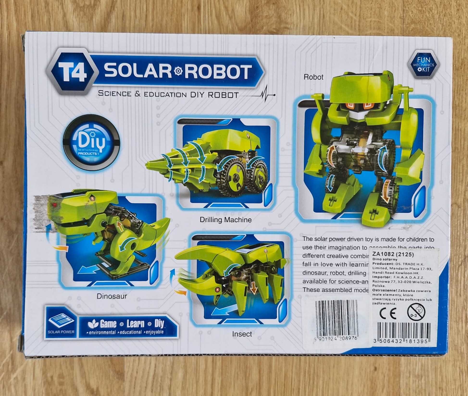robot dinozaur solarny 3w1
