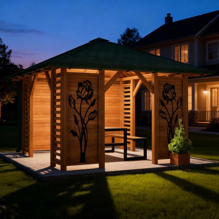 Taras  Zadaszenie Tarasu Zadaszenia Pergola Wiata Altana Altanka