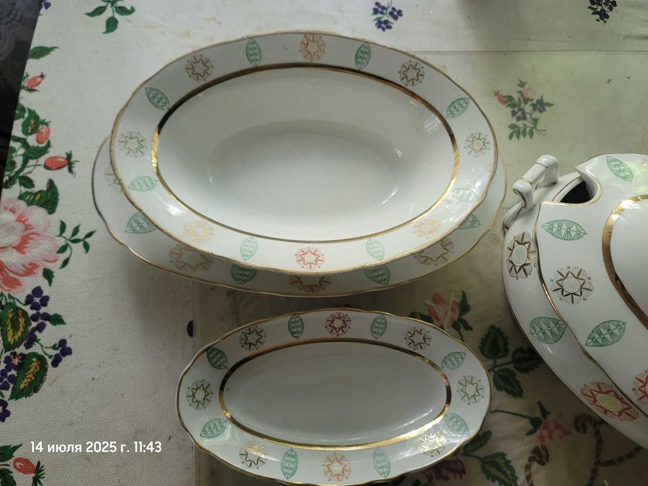 Сервиз столовый полный набор 30 предметов