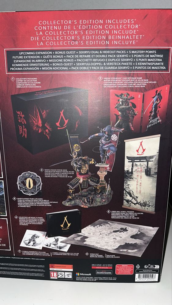 Assassins creed shadows collectors edition xbox x s