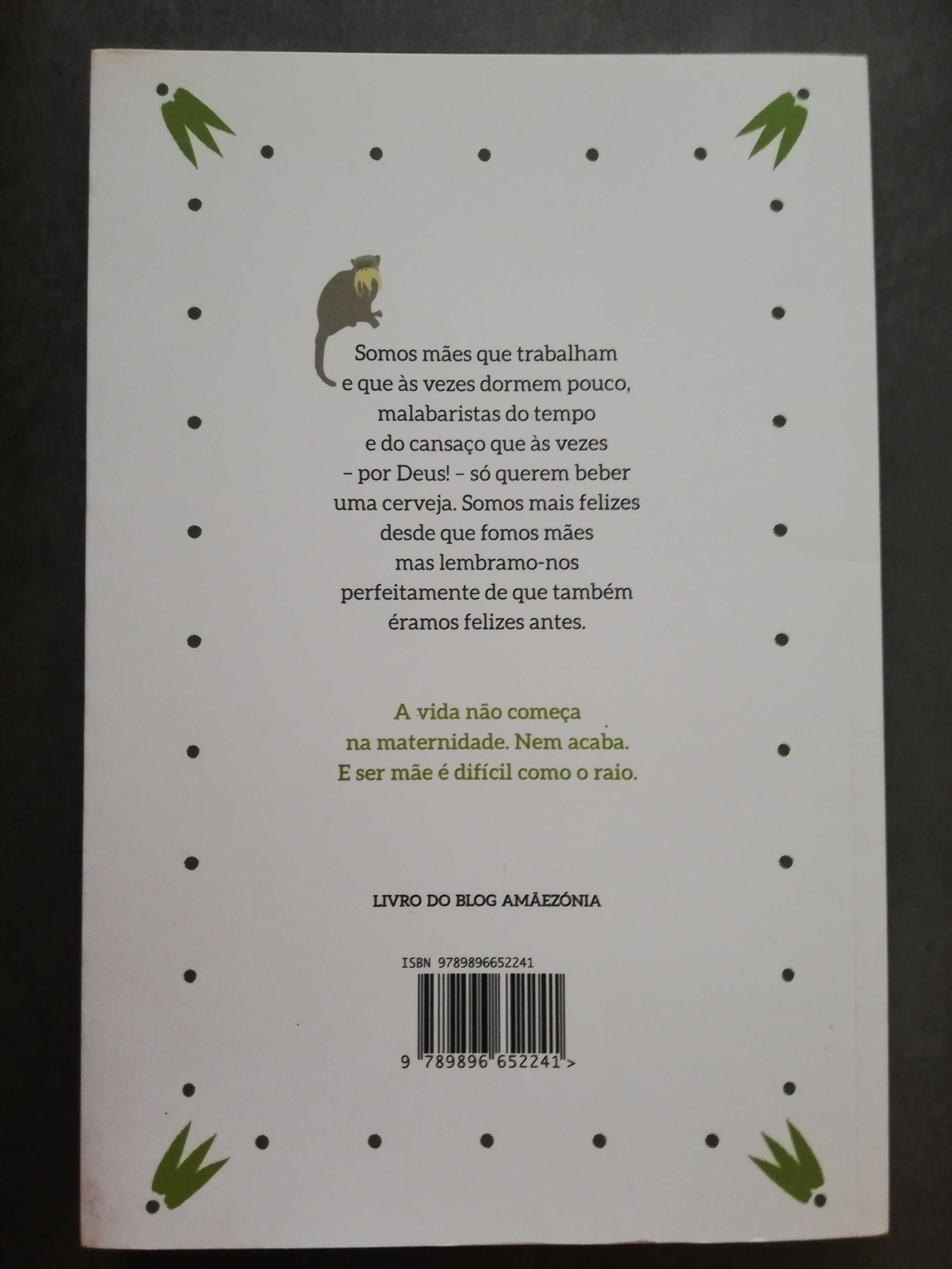 Livro "Amãezónia -  ter filhos é uma vida selvagem"