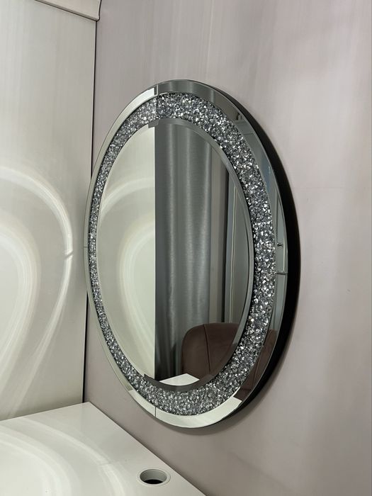 Lustro kryształowe duże