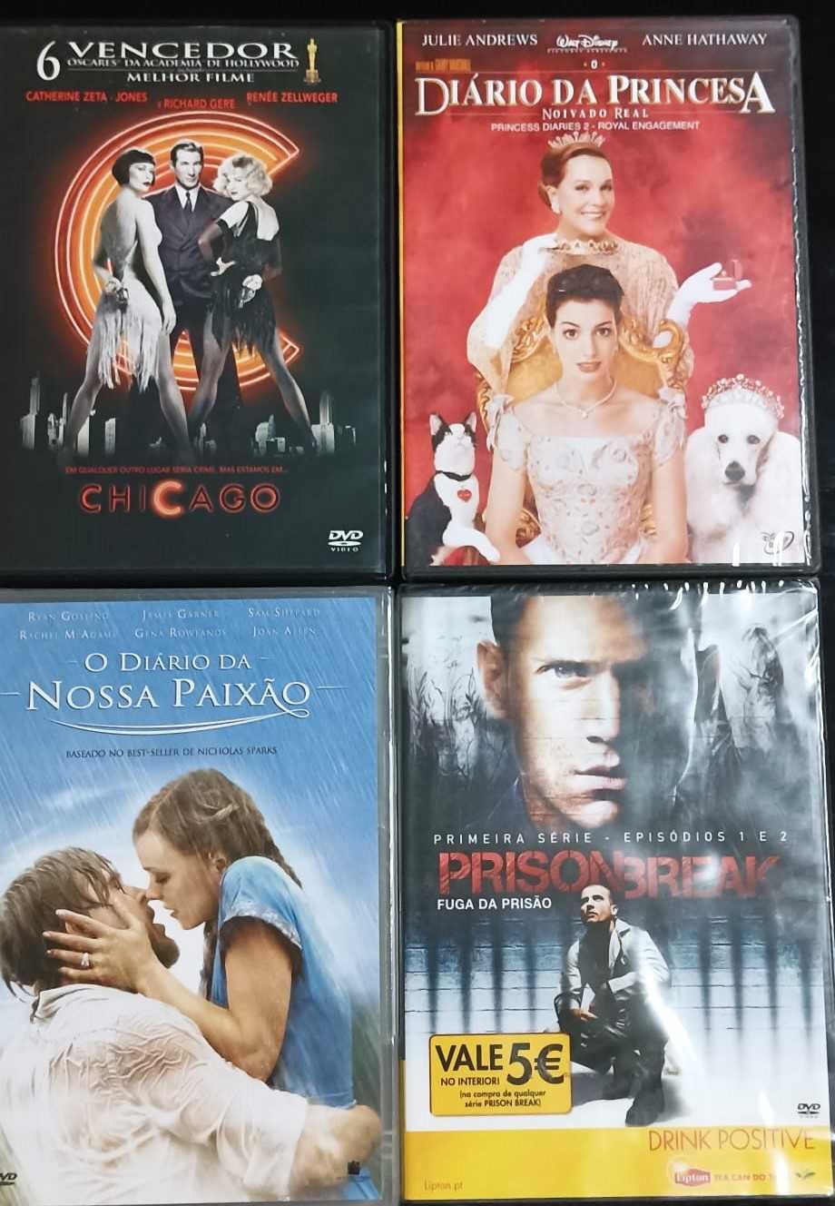 DVD rigorosamente novos - 3€ cada