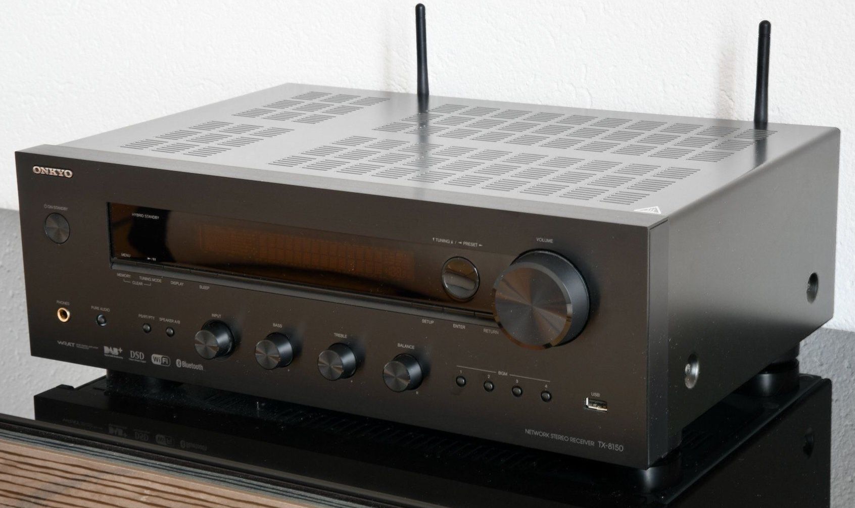 Amplituner sieciowy Onkyo TX-8150 DAB+ BT WiFi USB