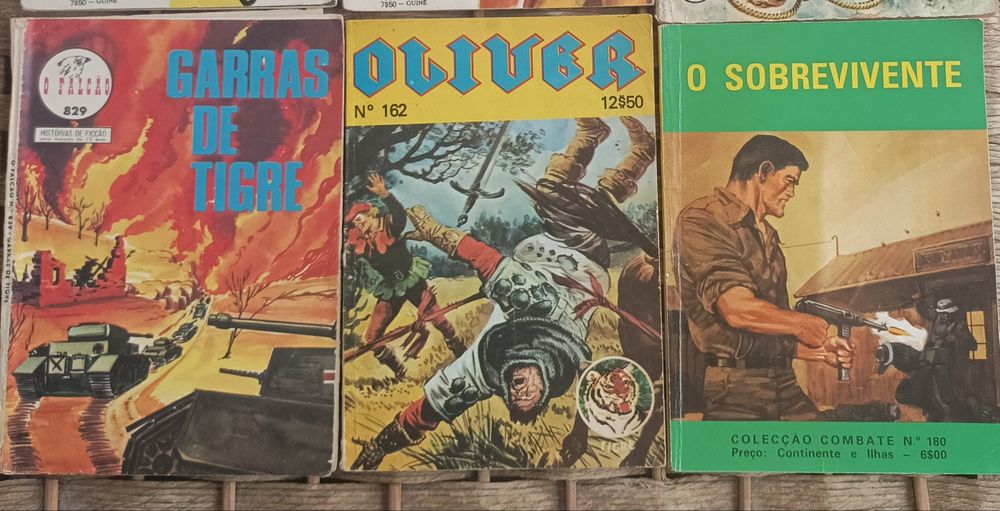 Livros Coleção 'O Falcão ','Oliver', 'Kalar'...