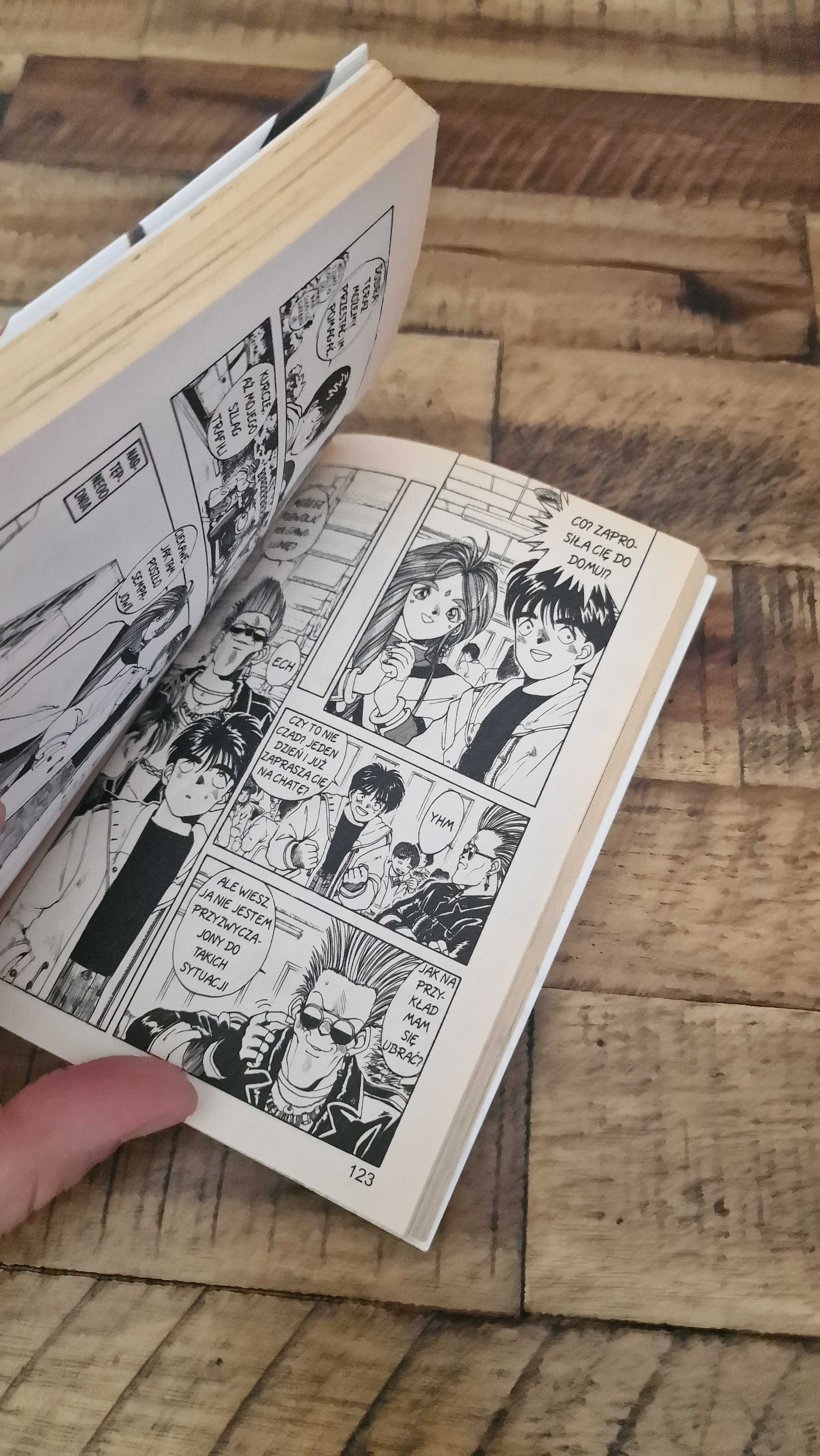 Oh! My Goddess Kosuke Fujishima J.P.F Manga Komiks Seria Tom 1 2 3