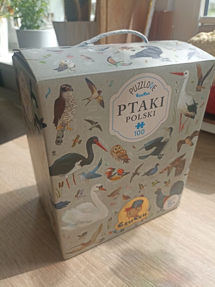 Puzzle dla dzieci czuczu 100 elementów, ptaki