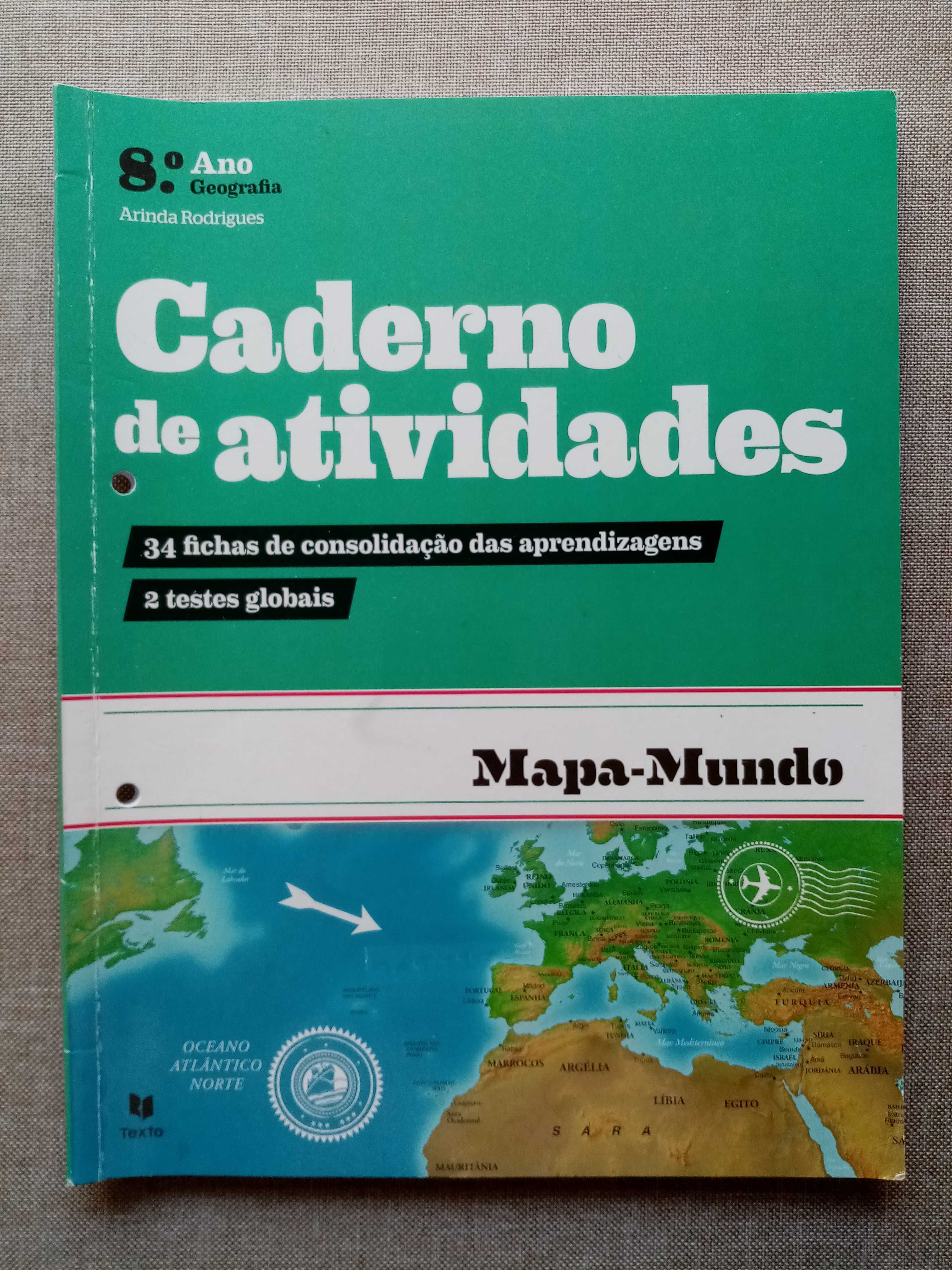 Caderno de atividades Geografia 8ºano- "Mapa-Mundo"