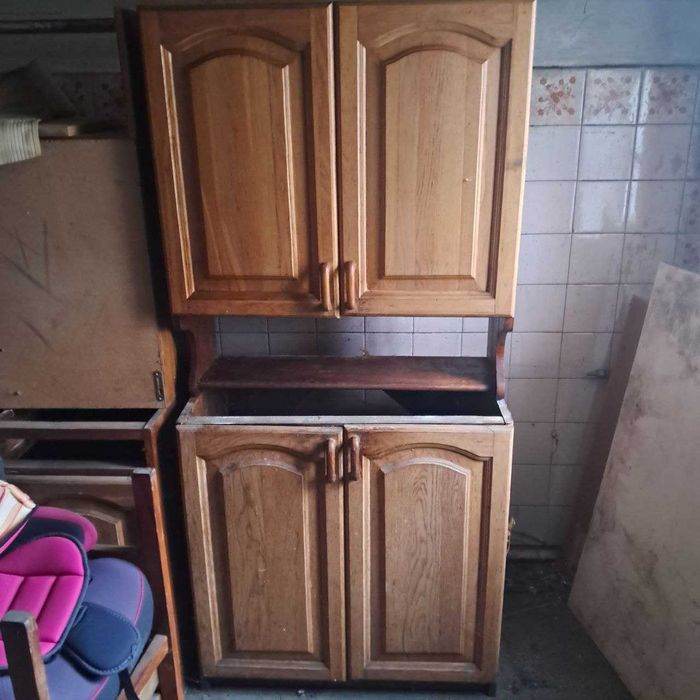 кухня из натурального дерева