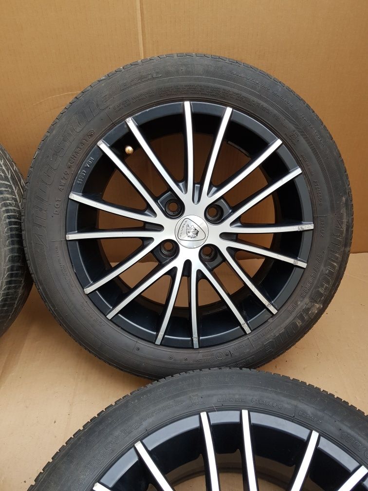 4x100 felgi aluminiowe 15 Micra KOŁA opony 175/60r15 LETNIE lato alumy