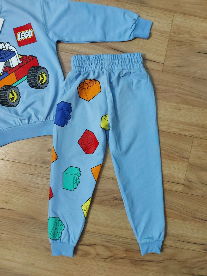 Dres Komplet dresowy LEGO Bluza Spodnie dresowe Rozmiar 140 Nowy