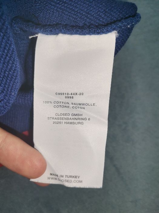 Кофта Closed Синя, Червона