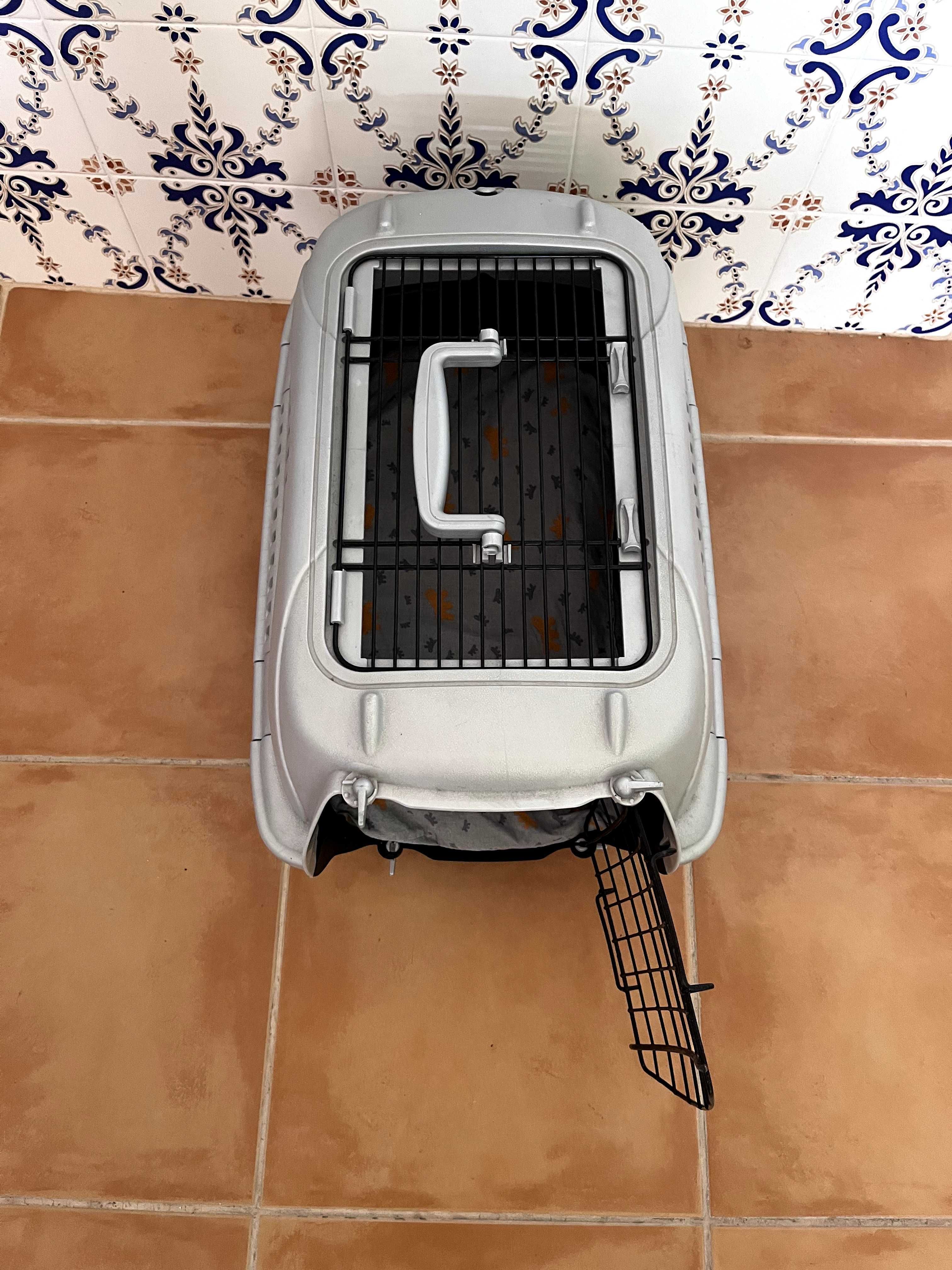Caixa de Transporte Confortável para Gato ou Cão de Pequeno Porte
