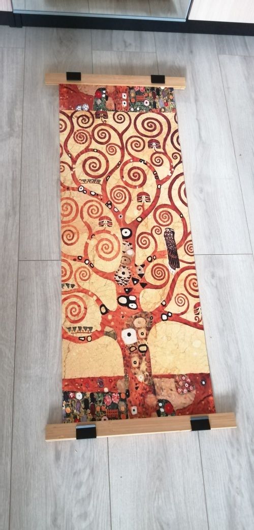 G. KLIMT Drzewo Życia  - obraz/makatka 95x40 cm.