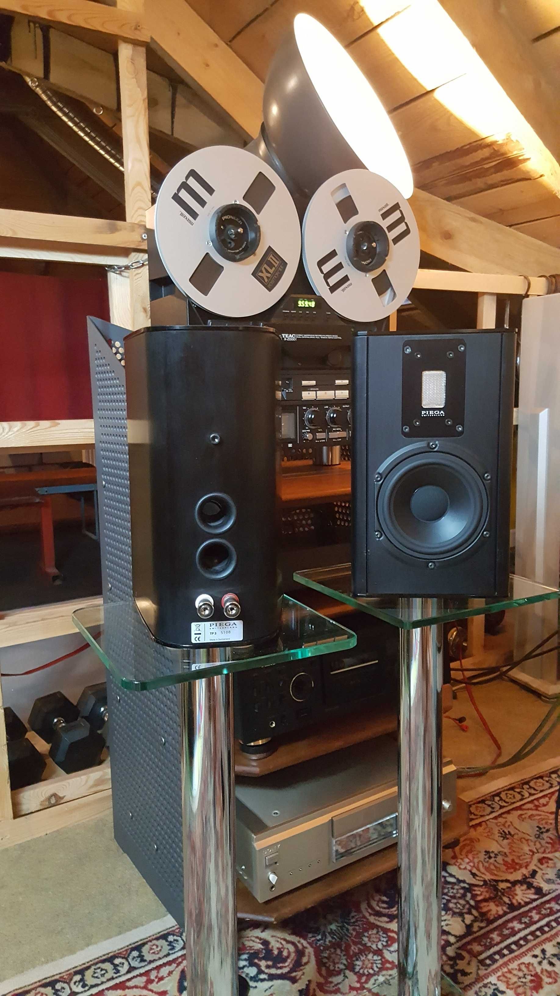 Monitory głośniki Piega TP3 made in switzerland