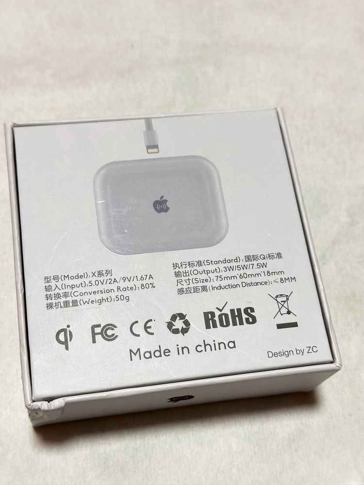Бездротовий зарядний пристрій Airpods wireless charger