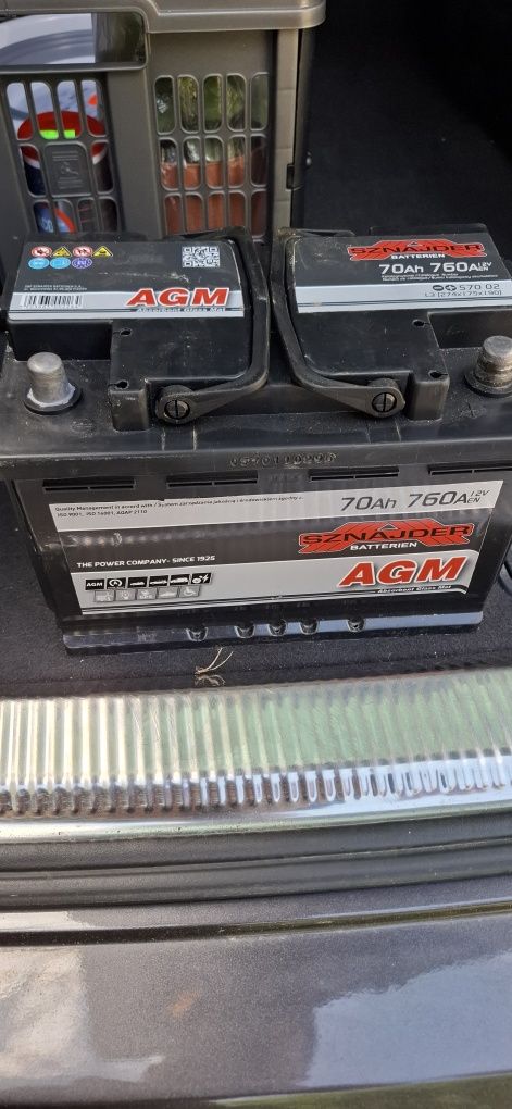 Akumulator AGM - 70Ah - 760Aen - 12V