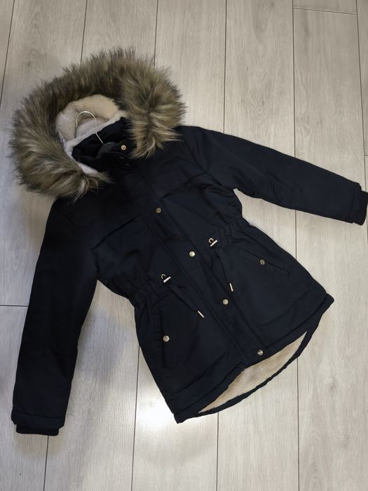 Зимова парка куртка F&F на дівчинку 9-10 років